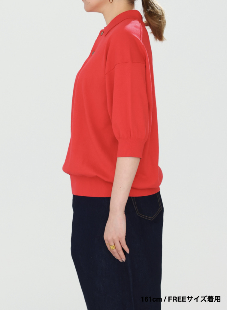 ヘンリーポロニット 詳細画像 Red 8