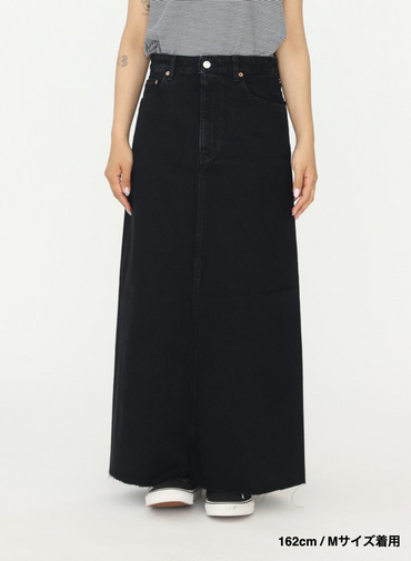 デニムスカート &ldquo;BUDDY DENIM SKIRT&rdquo; 詳細画像 Black 15
