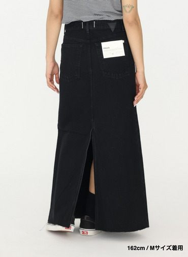 デニムスカート &ldquo;BUDDY DENIM SKIRT&rdquo; 詳細画像 Black 17