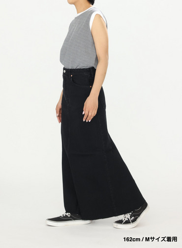 デニムスカート &ldquo;BUDDY DENIM SKIRT&rdquo; 詳細画像 Black 18