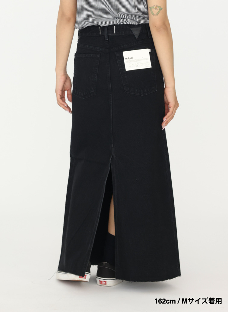 デニムスカート &ldquo;BUDDY DENIM SKIRT&rdquo; 詳細画像 Black 17