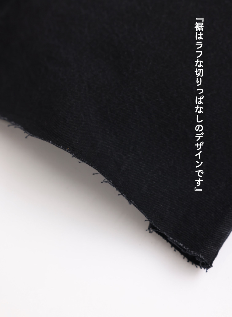 デニムスカート &ldquo;BUDDY DENIM SKIRT&rdquo; 詳細画像 Black 7