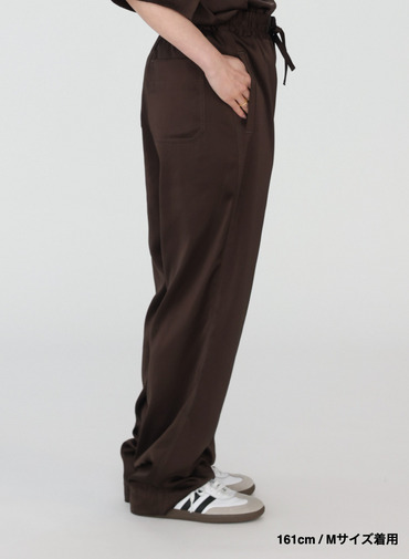 サテンパンツ 詳細画像 Brown 10