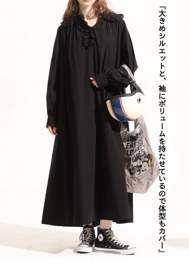 サマーブラックドレス 詳細画像 Black 5