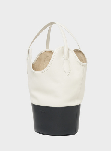 バケットトートバッグ / RAY BUCKET S BICOLOUR 詳細画像 Black 2