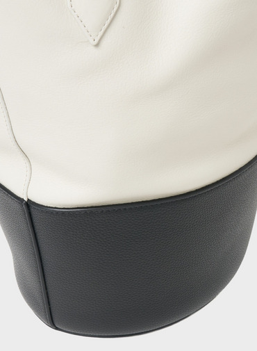 バケットトートバッグ / RAY BUCKET S BICOLOUR 詳細画像 Black 5