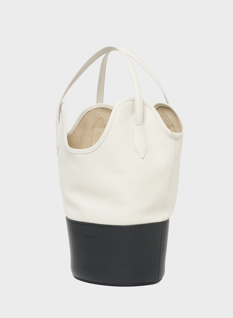 バケットトートバッグ / RAY BUCKET S BICOLOUR 詳細画像 Black 2