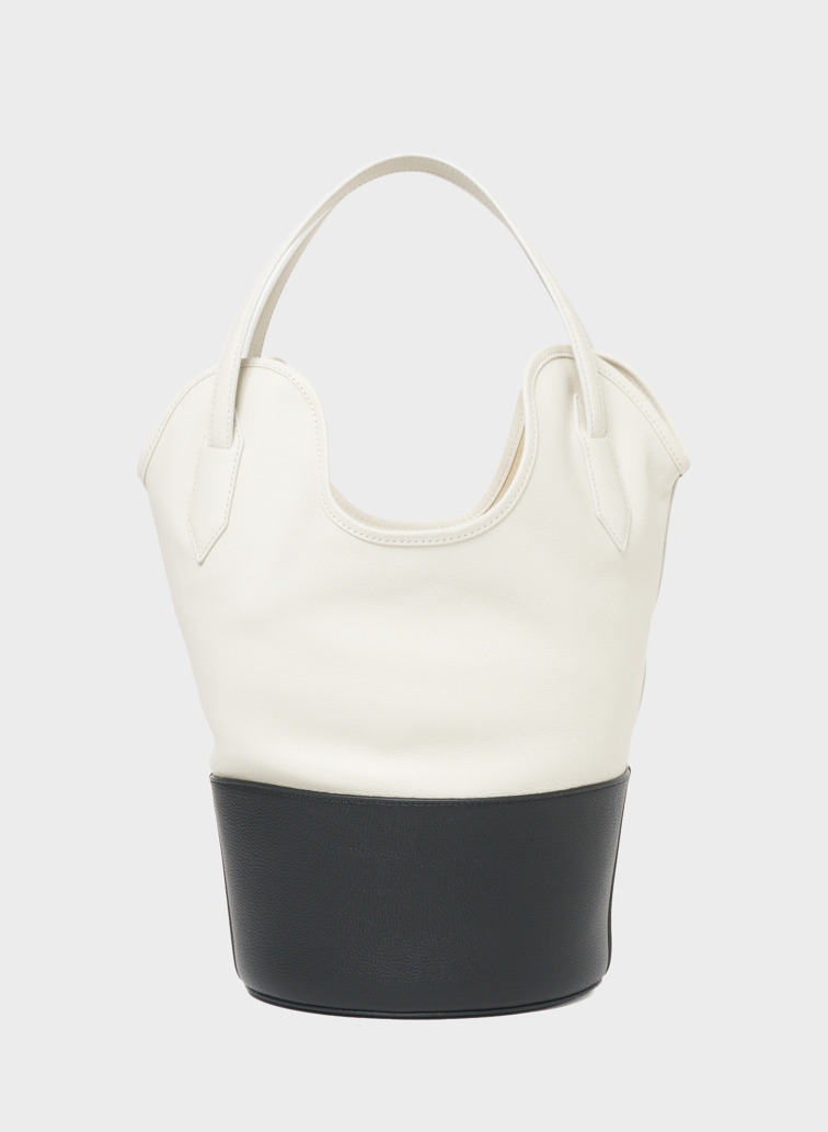 バケットトートバッグ / RAY BUCKET S BICOLOUR 詳細画像 Black 3