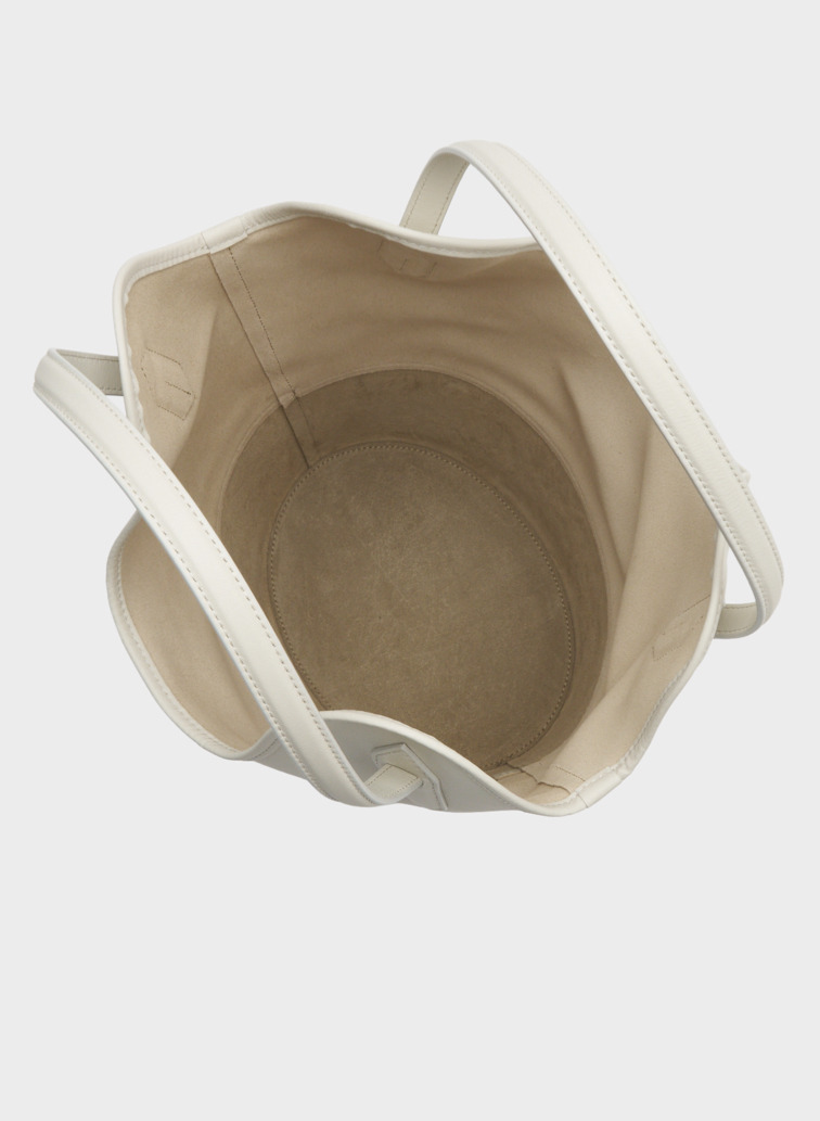 バケットトートバッグ / RAY BUCKET S BICOLOUR 詳細画像 Beige 6