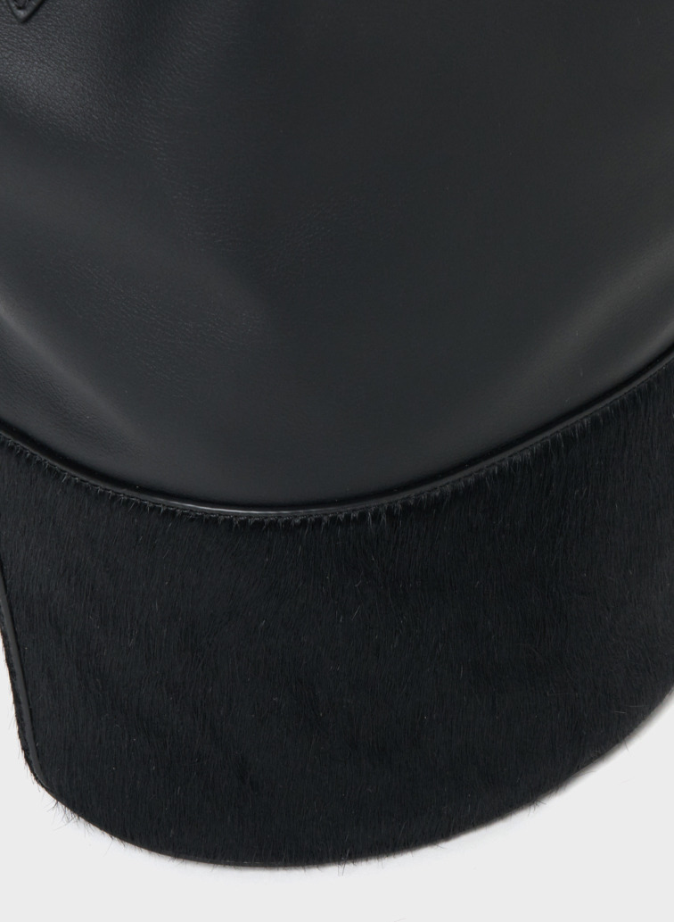 バケットトートバッグ / RAY BUCKET S BIMATERIAL 詳細画像 Black 6