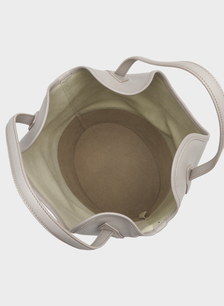 バケットトートバッグ / RAY BUCKET S BIMATERIAL 詳細画像 Light Gray 6