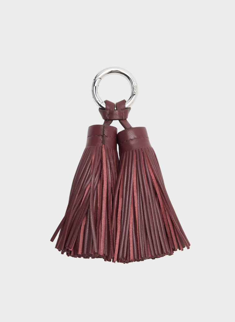 タッセルチャーム / DOUBLE TASSEL CHARM 詳細画像 Wine Red 2