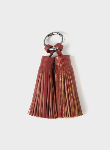 タッセルチャーム / DOUBLE TASSEL CHARM 詳細画像 Red 2
