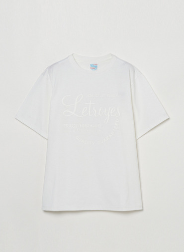 ロゴTシャツ 詳細画像 White 3