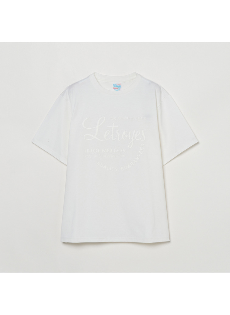 ロゴTシャツ 詳細画像 White 1