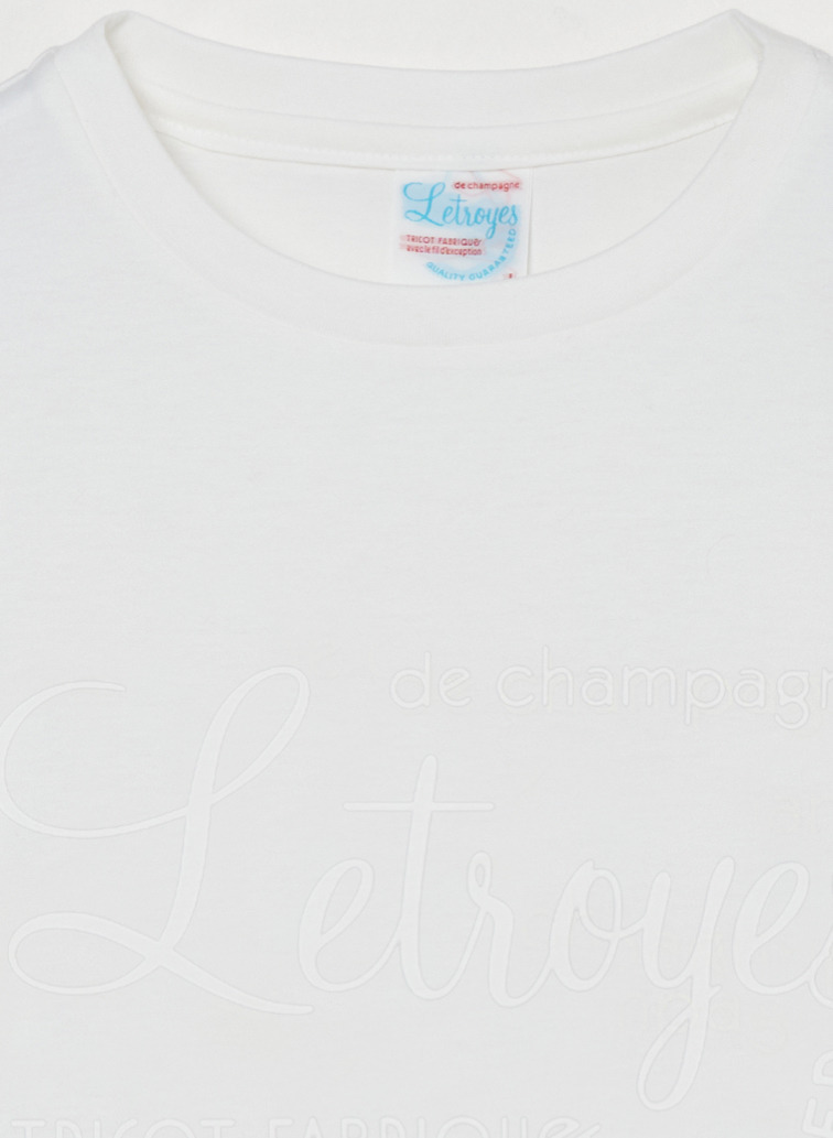 ロゴTシャツ 詳細画像 White 4