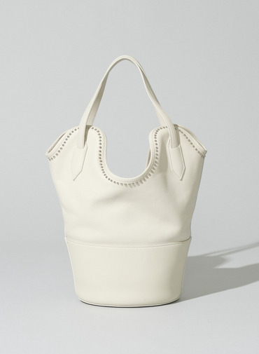 ハンドバッグ / RAY BUCKET S WITH STUDS 詳細画像 Cream 4