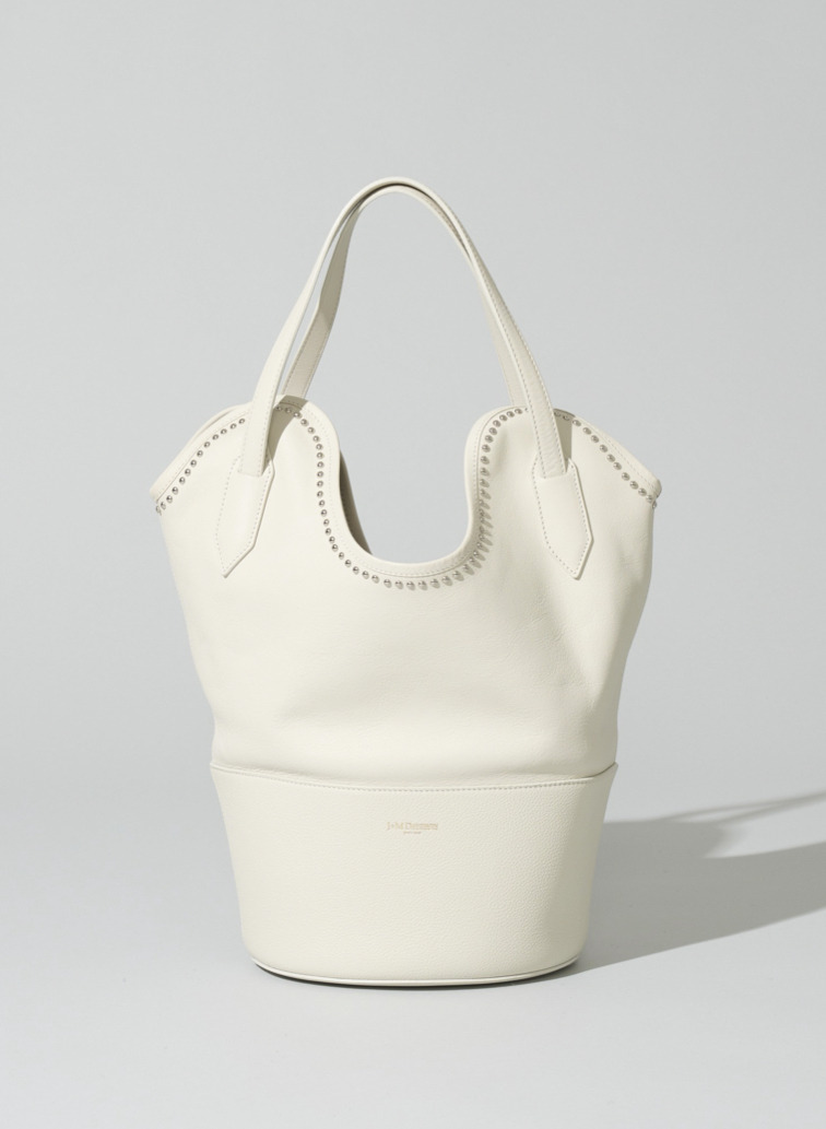 ハンドバッグ / RAY BUCKET S WITH STUDS 詳細画像 Cream 2
