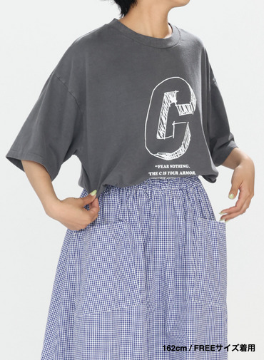 C Tee 詳細画像 White 17