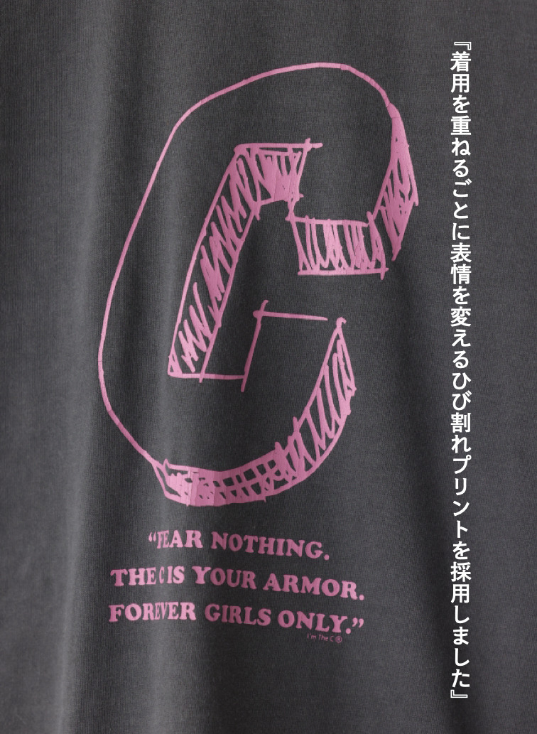 C Tee 詳細画像 White 9