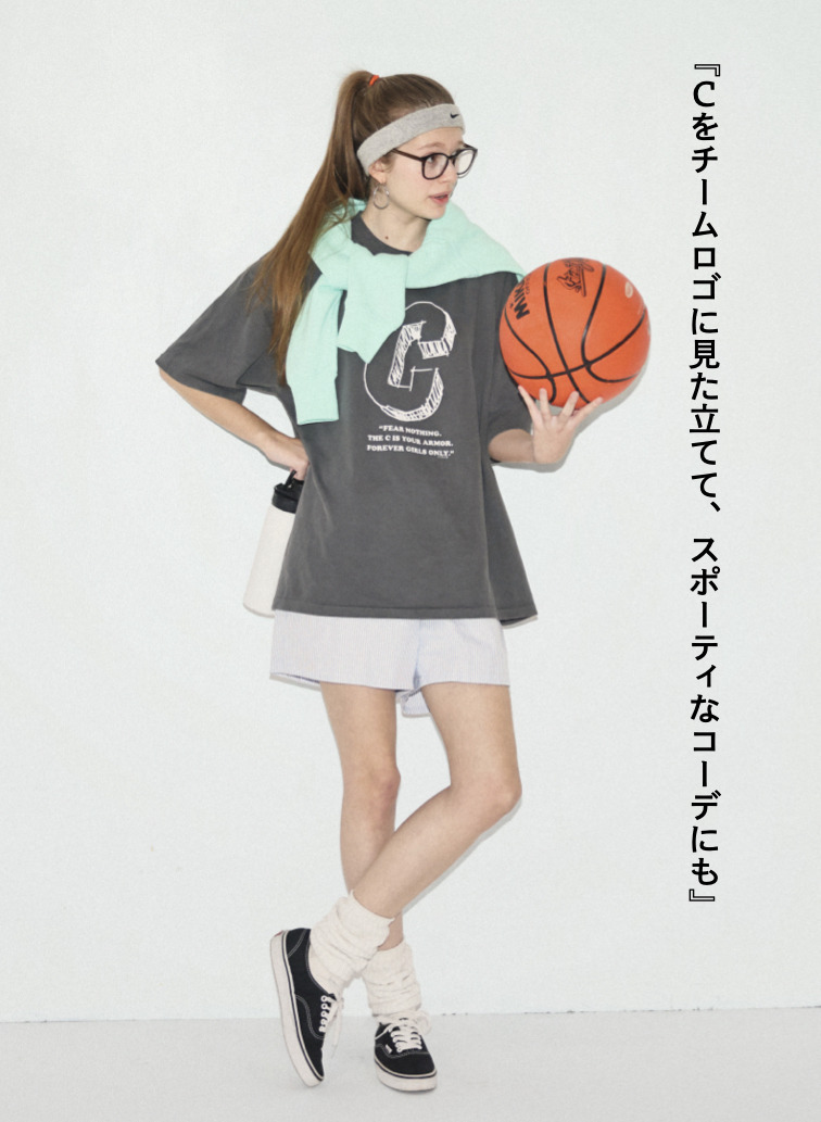 C Tee 詳細画像 White 3
