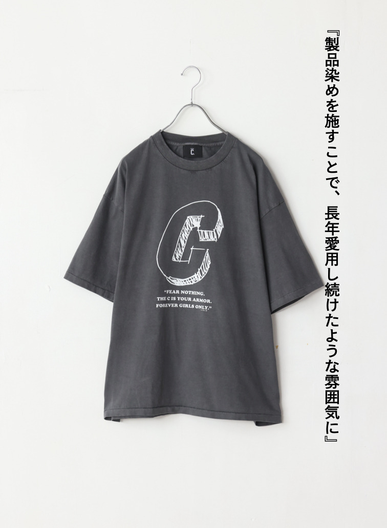 C Tee 詳細画像 White 8