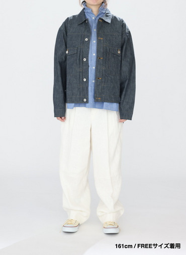 シャンブレージャケット / Indigo Chambray Work JK 詳細画像 Indigo 13