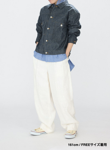 シャンブレージャケット / Indigo Chambray Work JK 詳細画像 Indigo 18
