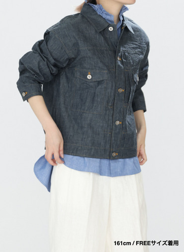 シャンブレージャケット / Indigo Chambray Work JK 詳細画像 Indigo 20