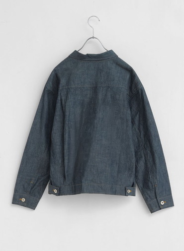 シャンブレージャケット / Indigo Chambray Work JK 詳細画像 Indigo 8