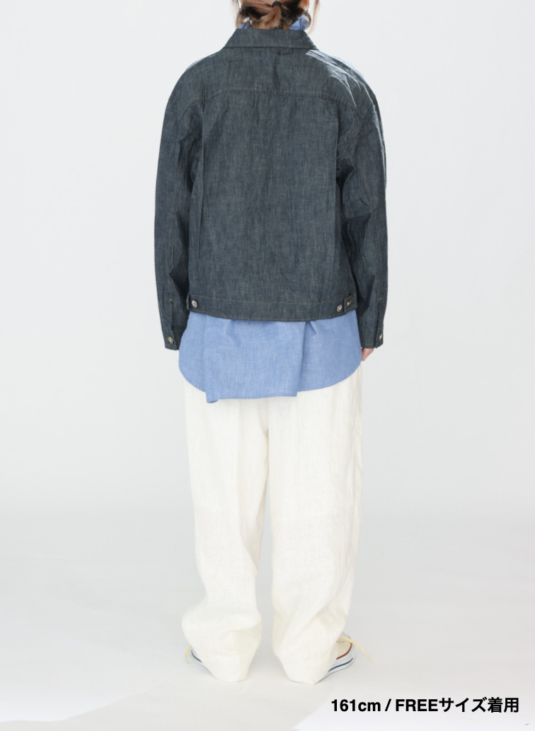 シャンブレージャケット / Indigo Chambray Work JK 詳細画像 Indigo 15
