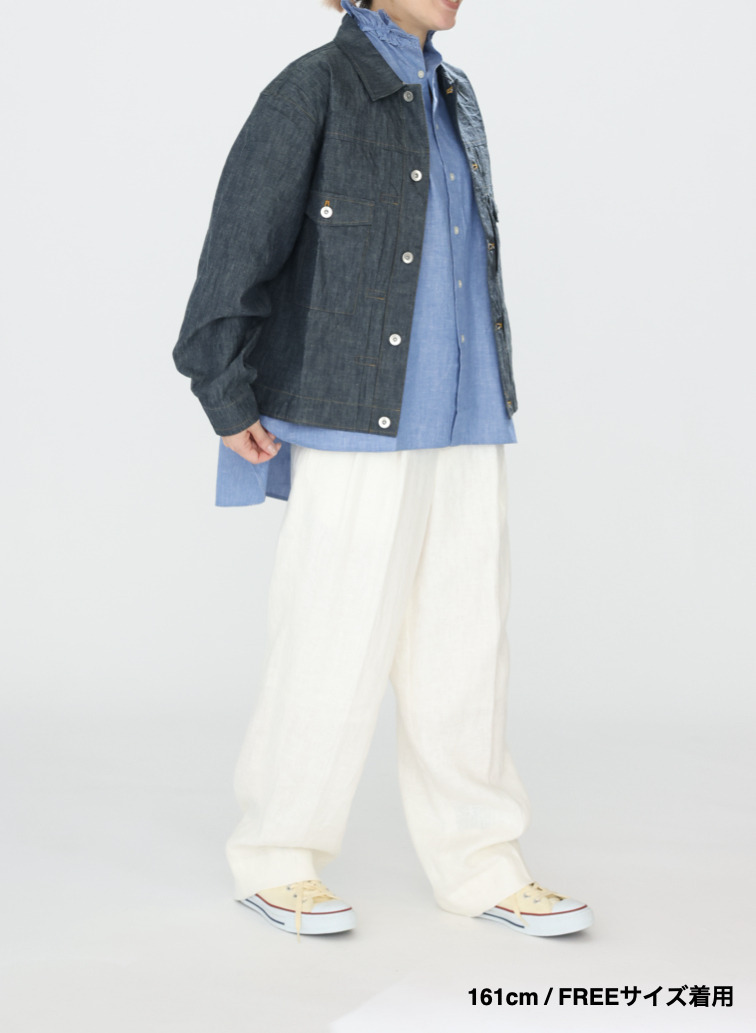 シャンブレージャケット / Indigo Chambray Work JK 詳細画像 Indigo 16