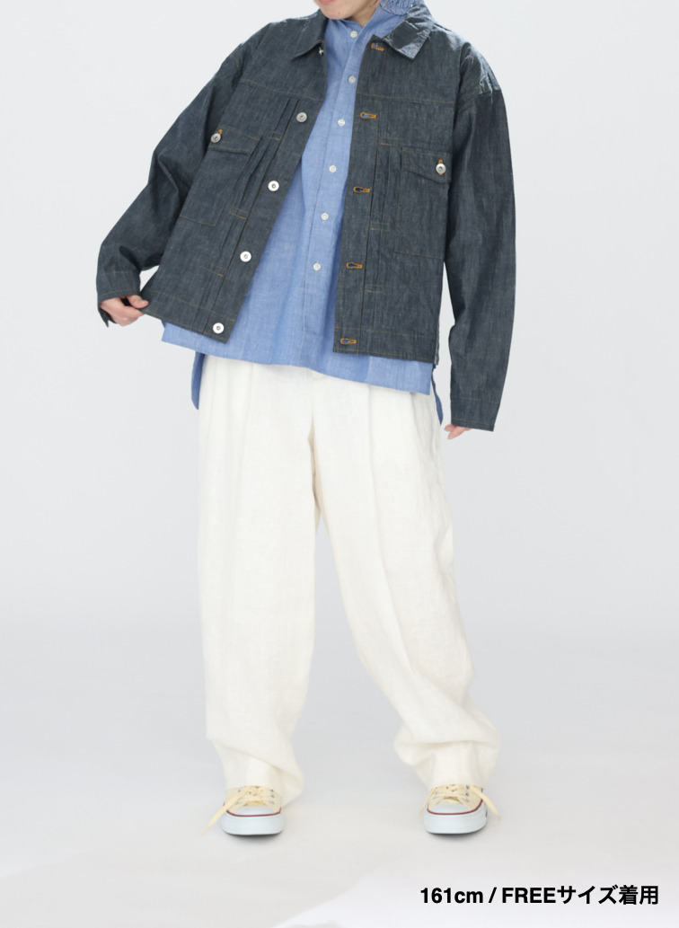 シャンブレージャケット / Indigo Chambray Work JK 詳細画像 Indigo 17