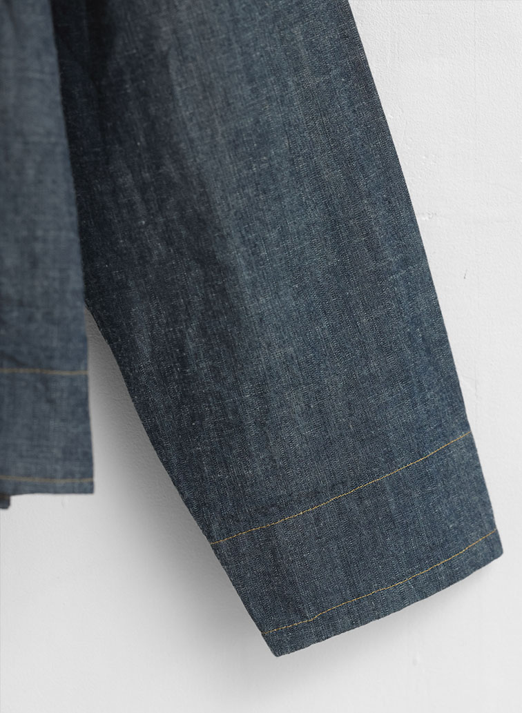 シャンブレージャケット / Indigo Chambray Work JK 詳細画像 Indigo 7