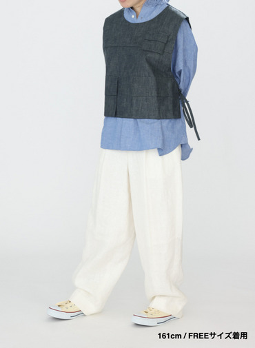 ユーティリティベスト / Utility Tabard 詳細画像 Indigo 15