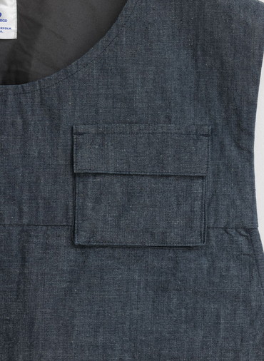 ユーティリティベスト / Utility Tabard 詳細画像 Indigo 4