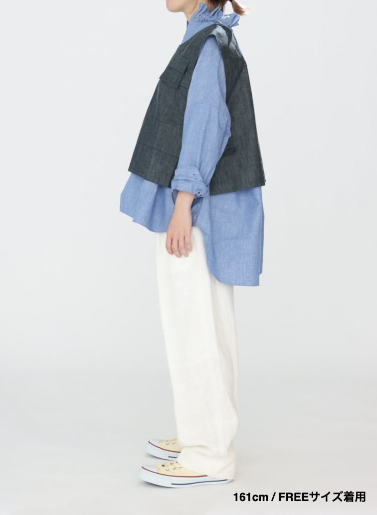 ユーティリティベスト / Utility Tabard 詳細画像 Indigo 12