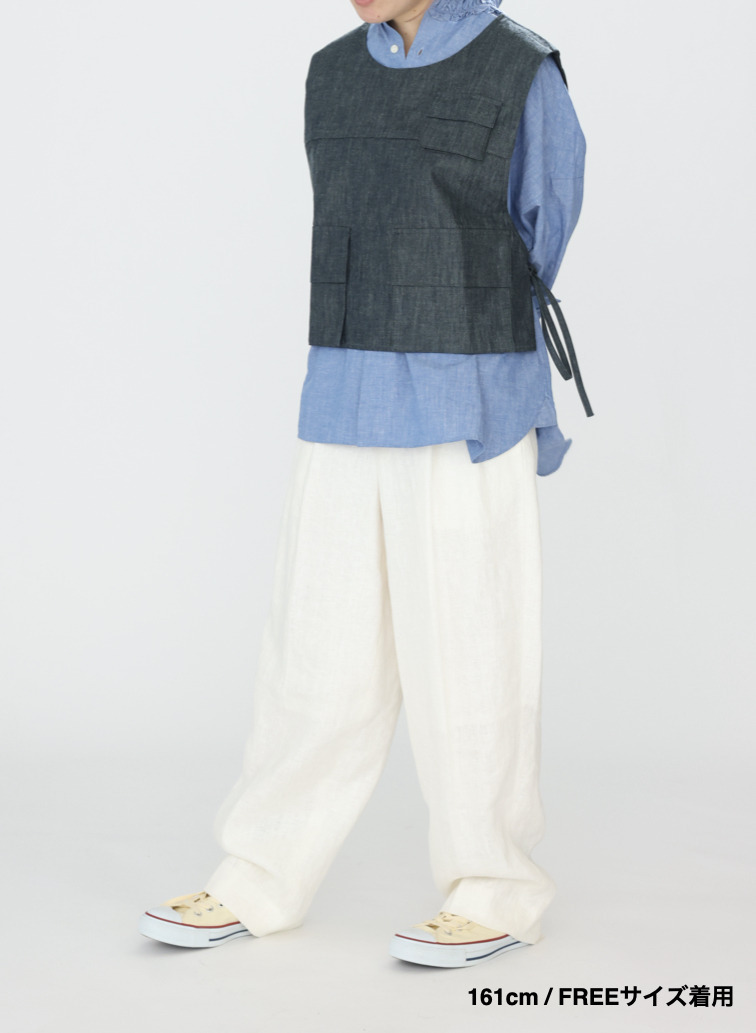 ユーティリティベスト / Utility Tabard 詳細画像 Indigo 15