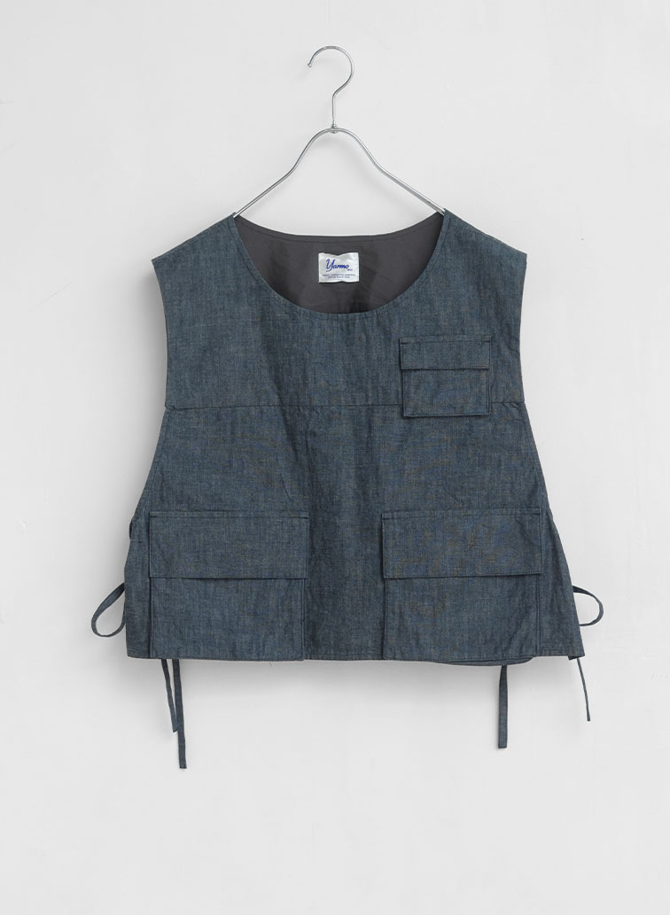 ユーティリティベスト / Utility Tabard 詳細画像 Indigo 3