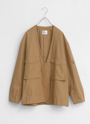 カバーオール / Pocket Coverall Jacket 詳細画像 Beige 5