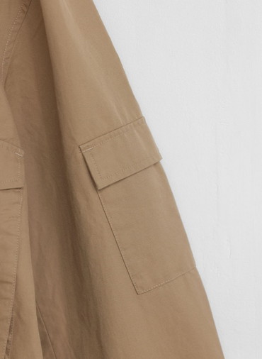 カバーオール / Pocket Coverall Jacket 詳細画像 Beige 8