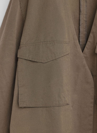 カバーオール / Pocket Coverall Jacket 詳細画像 Khaki 4