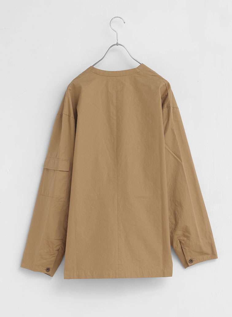 カバーオール / Pocket Coverall Jacket 詳細画像 Beige 10