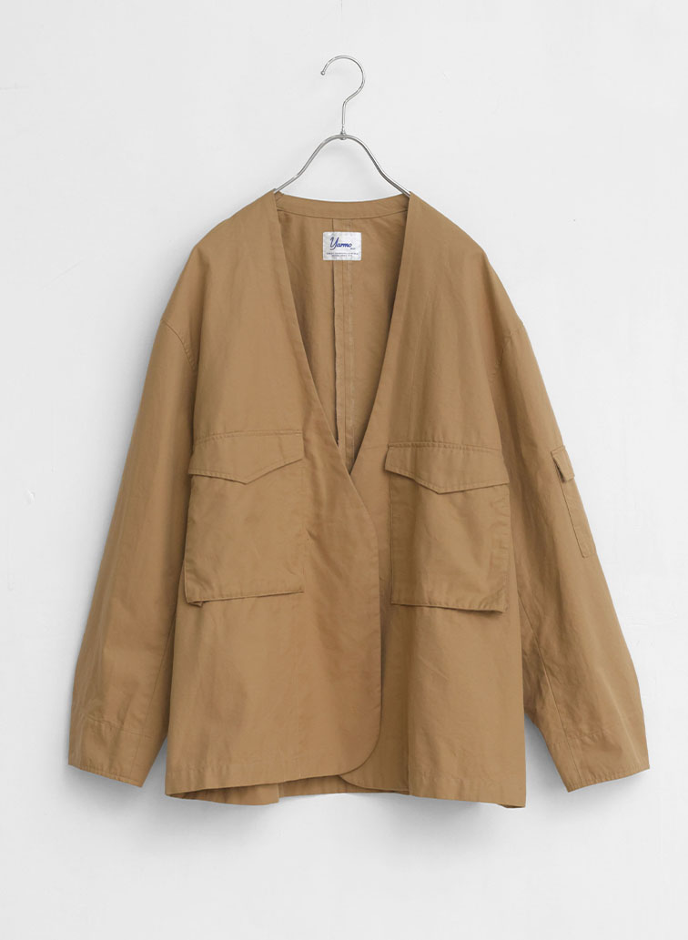 カバーオール / Pocket Coverall Jacket 詳細画像 Beige 5