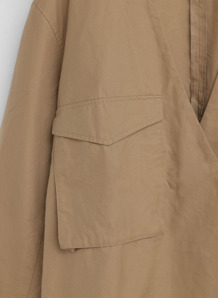 カバーオール / Pocket Coverall Jacket 詳細画像 Beige 7