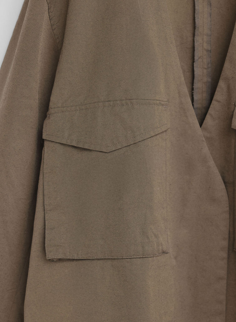 カバーオール / Pocket Coverall Jacket 詳細画像 Khaki 4