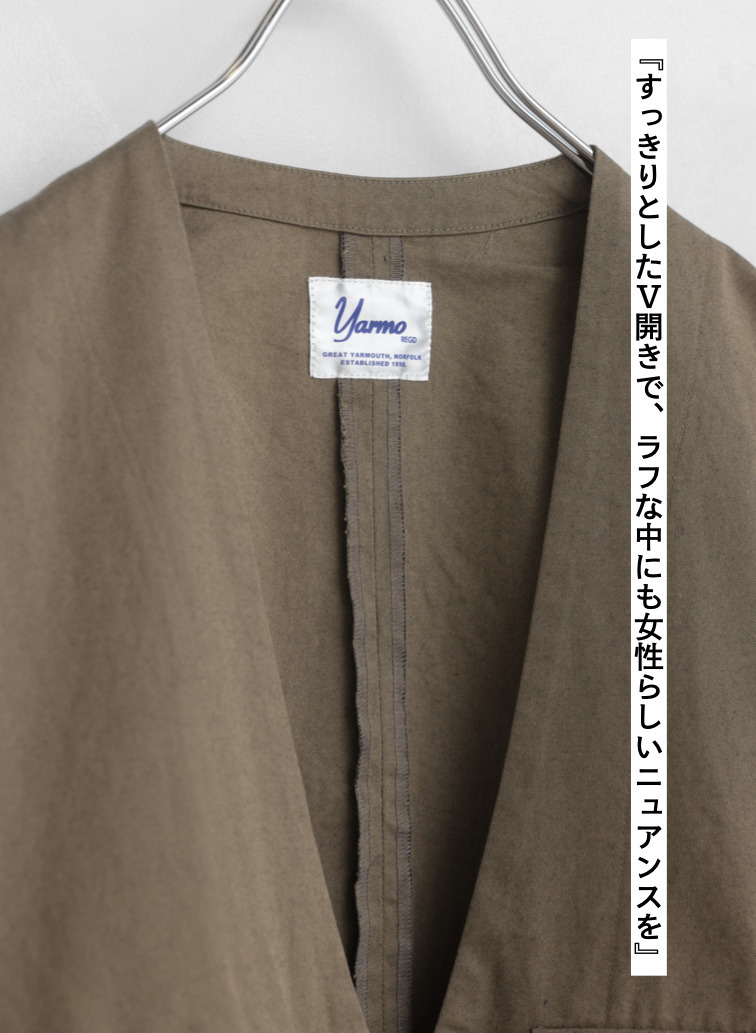 カバーオール / Pocket Coverall Jacket 詳細画像 Khaki 9