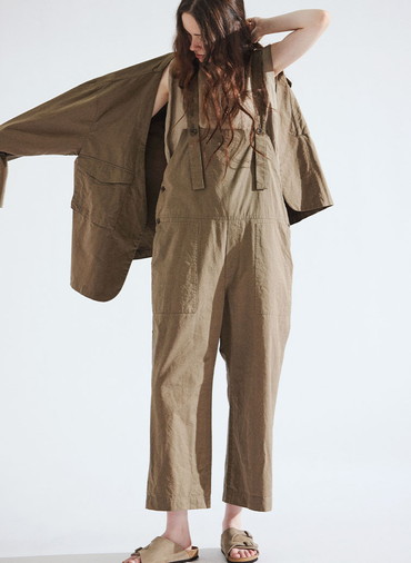 オーバーオール / New Bib and Brace Overall 詳細画像 Beige 2