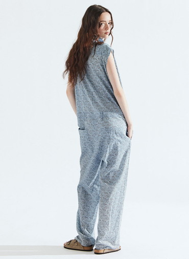 Sleeveless Boiler Suit