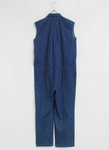 スリーブレスボイラースーツ / Sleeveless Boiler Suit 詳細画像 Indigo 5